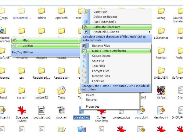 Shell Extension Menu